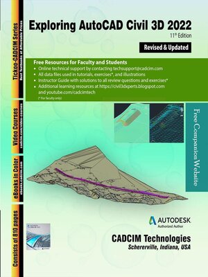 cover image of Exploring AutoCAD Civil 3D 2022